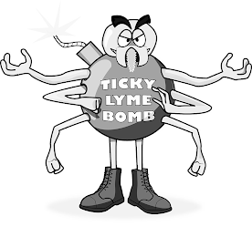 TICKY LYME BOMB logo