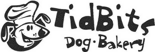 TIDBITS DOG BAKERY logo