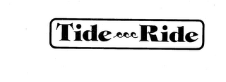 TIDE-RIDE logo