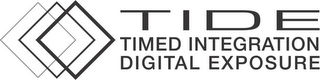 TIDE TIMED INTEGRATION DIGITAL EXPOSURE logo
