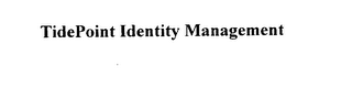 TIDEPOINT IDENTITY MANAGEMENT logo