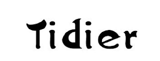 TIDIER logo