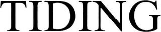 TIDING logo