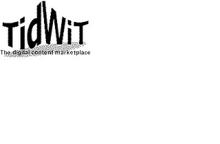 TIDWIT THE DIGITAL CONTENT MARKETPLACE logo