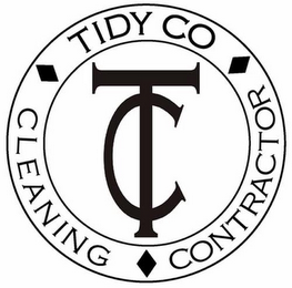 TIDY CO CLEANING CONTRACTOR logo