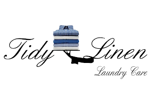 TIDY LINEN LAUNDRY CARE logo