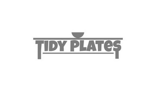 TIDY PLATES logo