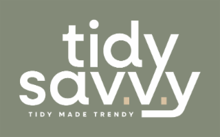 TIDY SAVVY TIDY MADE TRENDY logo