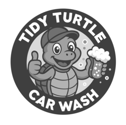 TIDY TURTLE CAR WASH logo