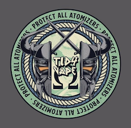 TIDY VAPE PROTECT ALL ATOMIZERS · PROTECT ALL ATOMIZERS · PROTECT ALL ATOMIZERS · PROTECT ALL ATOMIZERS · PROTECT ALL ATOMIZERS logo