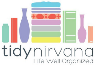 TIDYNIRVANA LIFE WELL ORGANIZED logo