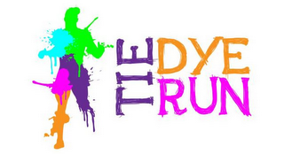 TIE-DYE RUN logo