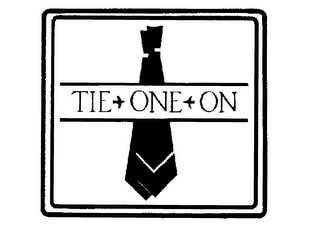 TIE ONE ON logo