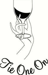 TIE ONE ON logo