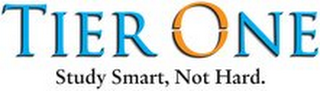 TIER ONE STUDY SMART, NOT HARD. logo