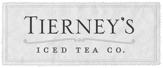 TIERNEY'S ICED TEA CO. logo