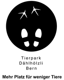 TIERPARK DÄHLHÖLZLI BERN MEHR PLATZ FÜR WENIGER TIERE logo