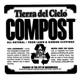 TIERRA DEL CIELO COMPOST logo