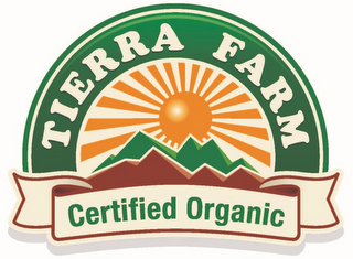 TIERRA FARM CERTIFIED ORGANIC logo