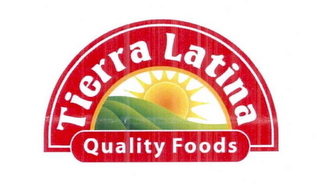 TIERRA LATINA QUALITY FOODS logo