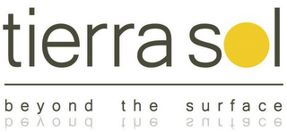 TIERRA SOL BEYOND THE SURFACE logo