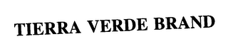 TIERRA VERDE BRAND logo