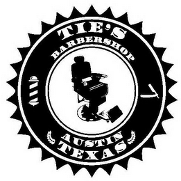 TIE'S BARBERSHOP AUSTIN TEXAS logo