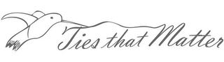 TIES THAT MATTER logo
