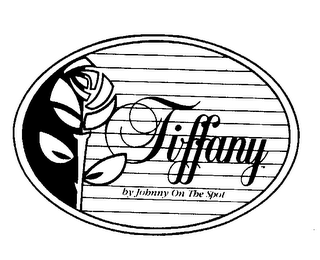 TIFFANY BY JOHNNY ON THE SPOT logo