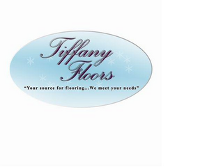 TIFFANY FLOORS YOUR SOURCE FOR FLOORING WE MEET YOUR NEEDS logo
