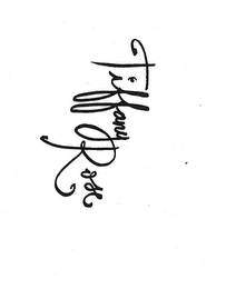 TIFFANY ROSE logo