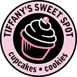 TIFFANY'S SWEET SPOT CUPCAKES · COOKIES logo