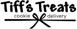 TIFF'S TREATS COOKIE DELIVERY logo