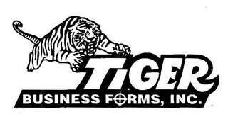 TIGER BUSINESS FORMS, INC. logo