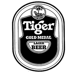 TIGER GOLD MEDAL LAGER BEER logo