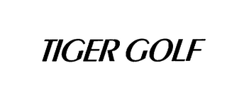 TIGER GOLF logo