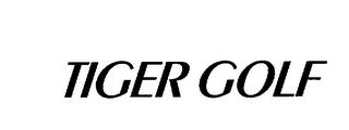 TIGER GOLF logo