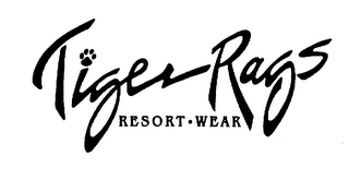 TIGER RAGS RESORT WEAR logo