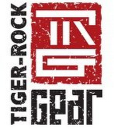 TIGER-ROCK GEAR TRG logo