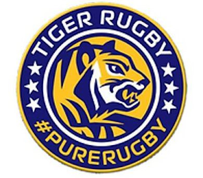 TIGER RUGBY #PURERUGBY logo