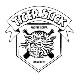 TIGER STICK PROFESSIONAL HAND GRIP logo