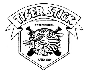 TIGER STICK PROFESSIONAL HAND GRIP logo