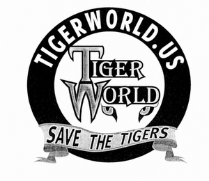 TIGER WORLD TIGERWORLD.US SAVE THE TIGERS logo