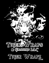 TIGER WRAPS & GRAPHICS LLC TIGER WRAPS .COM logo
