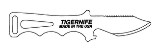 TIGERNIFE MADE IN THE USA logo