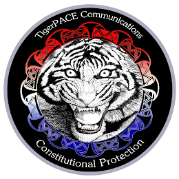 TIGERPACE COMMUNICATIONS CONSTITUTIONAL PROTECTION logo