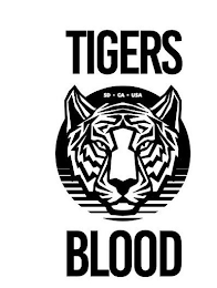 TIGERS BLOOD SD · CA · USA logo