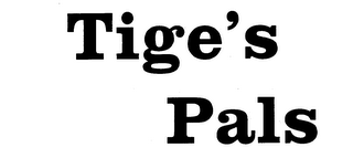 TIGE'S PALS logo