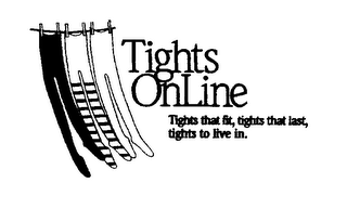 TIGHTS ONLINE TIGHTS THAT FIT, TIGHTS THAT LAST, TIGHTS TO LIVE IN. logo