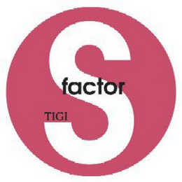 TIGI S FACTOR logo